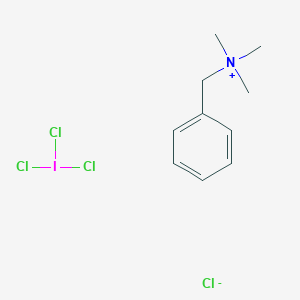 Benzyl(trimethyl)azanium;trichloro-lambda3-iodane;chloride