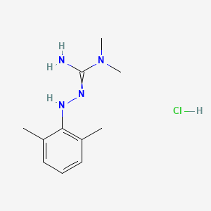 molecular formula C11H19ClN4 B8024439 Restacorin 
