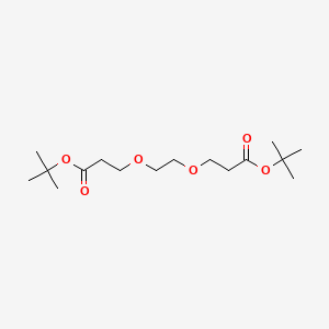molecular formula C16H30O6 B8025131 Bis-PEG2-Boc 