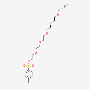 molecular formula C20H30O8S B8025134 Propargyl-PEG6-Tos 
