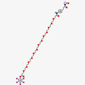 molecular formula C48H69F5N2O18 B8025329 Azd-peg13-pfp 