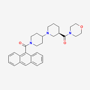molecular formula C30H35N3O3 B8025332 CP 640186 CAS No. 630111-13-6