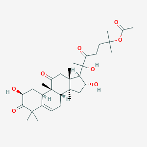 molecular formula C32H48O8 B080254 Dihydrocucurbitacin B CAS No. 13201-14-4