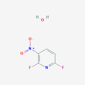 molecular formula C5H4F2N2O3 B8025877 2,6-Difluoro-3-nitropyridine hydrate 