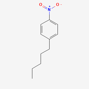 molecular formula C11H15NO2 B8025883 Benzene, 1-nitro-4-pentyl- CAS No. 95857-32-2