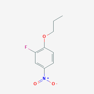 2-Fluoro-4-nitro-1-propoxybenzene