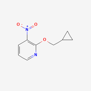 2-(Cyclopropylmethoxy)-3-nitropyridine