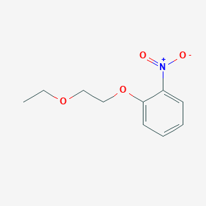 molecular formula C10H13NO4 B8025984 1-(2-Ethoxyethoxy)-2-nitrobenzene 