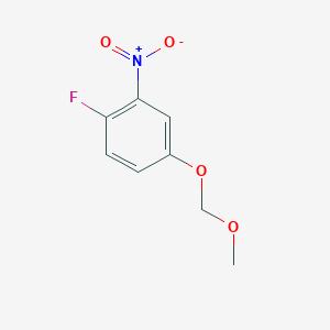 1-Fluoro-4-(methoxymethoxy)-2-nitrobenzene