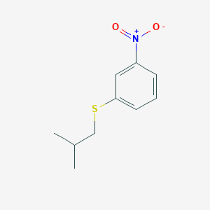 1-[(2-Methylpropyl)sulfanyl]-3-nitrobenzene