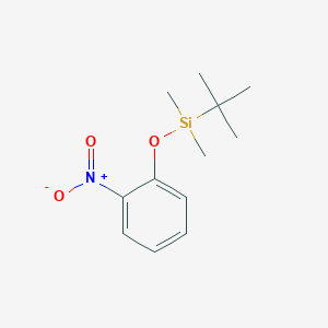 molecular formula C12H19NO3Si B8026904 Tert-butyldimethyl2-nitrophenoxysilane 