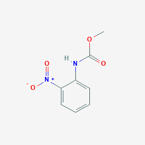 molecular formula C8H8N2O4 B080280 Methyl 2-nitrophenylcarbamate CAS No. 13725-30-9