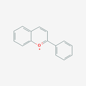 molecular formula C15H11O+ B080283 Enocyanin CAS No. 11029-12-2
