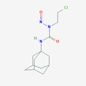 molecular formula C13H20ClN3O2 B080285 3-(1-Adamantyl)-1-(2-chloroethyl)-1-nitrosourea CAS No. 14039-10-2
