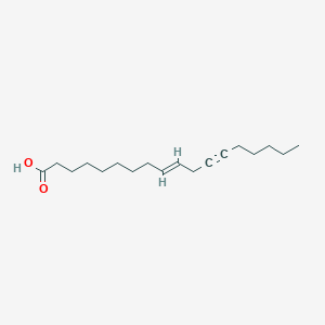 molecular formula C18H30O2 B080286 9-Octadecen-12-ynoic acid CAS No. 13214-35-2