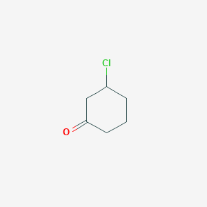 molecular formula C6H9ClO B8029251 3-chlorocyclohexan-1-one CAS No. 21299-27-4