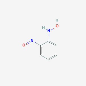 molecular formula C6H6N2O2 B080294 N-(2-nitrosophenyl)hydroxylamine CAS No. 14208-17-4