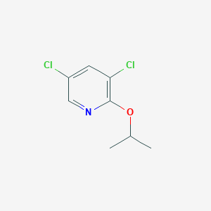 3,5-Dichloro-2-(propan-2-yloxy)pyridine