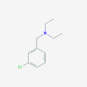 [(3-Chlorophenyl)methyl]diethylamine
