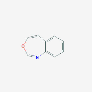 molecular formula C9H7NO B080300 3,1-Benzoxazepine CAS No. 15123-59-8