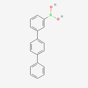 molecular formula C18H15BO2 B8030091 [3-(4-phenylphenyl)phenyl]boronic acid 