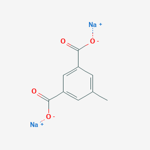 molecular formula C9H6Na2O4 B8030395 Disodium;5-methylbenzene-1,3-dicarboxylate 