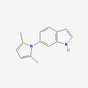 6-(2,5-Dimethyl-1H-pyrrol-1-yl)-1H-indole