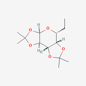 (3AR,5R,5aS,8aS,8bR)-5-ethyl-2,2,7,7-tetramethyltetrahydro-3aH-bis([1,3]dioxolo)[4,5-b:4',5'-d]pyran