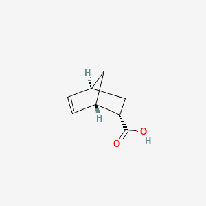molecular formula C8H10O2 B8030755 (1R,2S,4R)-Bicyclo[2.2.1]hept-5-ene-2-carboxylic acid CAS No. 20507-53-3