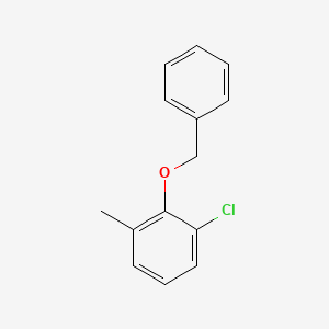 B8031564 2-(Benzyloxy)-1-chloro-3-methylbenzene CAS No. 500149-91-7