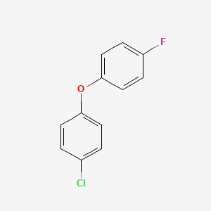 molecular formula C12H8ClFO B8031772 1-Chloro-4-(4-fluorophenoxy)benzene 