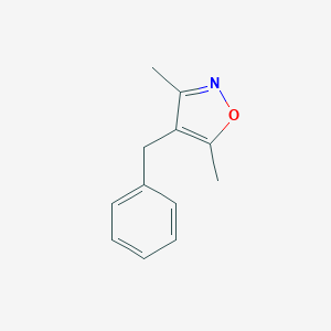 molecular formula C12H13NO B080324 4-Benzyl-3,5-dimethylisoxazole CAS No. 10557-84-3