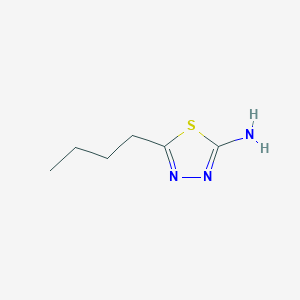 molecular formula C6H11N3S B080327 5-Butyl-1,3,4-thiadiazol-2-amine CAS No. 14068-54-3