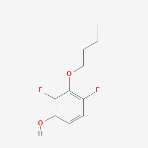 molecular formula C10H12F2O2 B8032704 3-Butoxy-2,4-difluorophenol 