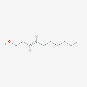 molecular formula C10H20O B080331 (E)-3-Decenol CAS No. 10339-60-3