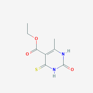 6-Methyl-2-oxo-4-thioxo-1,2,3,4-tetrahydro-pyrimidine-5-carboxylic acid ethyl ester