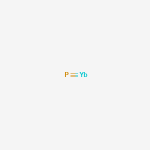 molecular formula PYb B080335 Phosphanylidyneytterbium CAS No. 12037-71-7