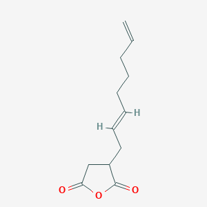 molecular formula C12H16O3 B8033683 (2,7-Octadien-1-yl)succinic Anhydride CAS No. 14620-85-0