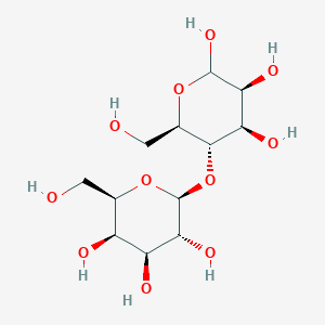 molecular formula C12H22O11 B8033807 beta-D-galactosyl-(1->4)-D-mannose 