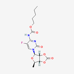 molecular formula C16H20FN3O7 B8034433 Capecitabine-2',3'-cyclic Carbonate 