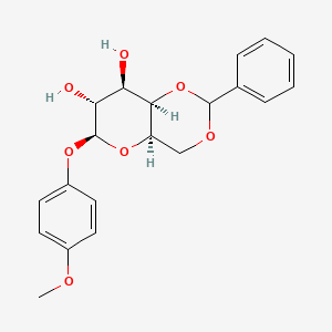 4-Methoxyphenyl 4-O,6-O-benzylidene-beta-D-galactopyranoside
