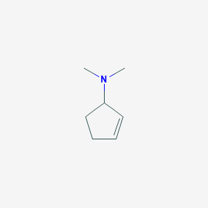 N,N-dimethylcyclopent-2-en-1-amine