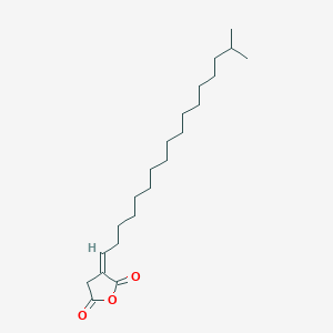 molecular formula C22H38O3 B8034555 Isooctadecenylsuccinic Anhydride 