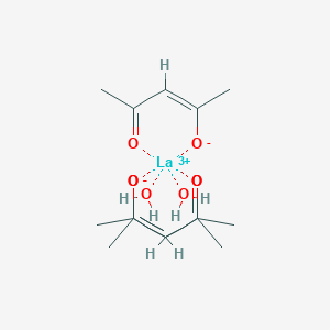 molecular formula C15H25LaO8 B8034561 lanthanum(3+);(Z)-4-oxopent-2-en-2-olate;dihydrate 