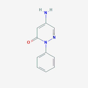 B080346 5-Amino-2-phenylpyridazin-3(2H)-one CAS No. 13589-77-0