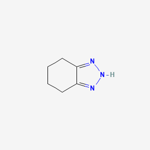 molecular formula C6H9N3 B8035955 1H-Benzotriazole, 4,5,6,7-tetrahydro- CAS No. 49636-05-7