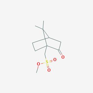 molecular formula C11H18O4S B8036165 Camphor sulfonic acid methyl ester 