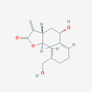 molecular formula C15H20O4 B080364 狭叶石竹内酯 CAS No. 11054-57-2