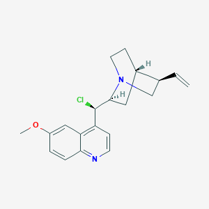 molecular formula C20H23ClN2O B080367 (8alpha,9R)-9-Chloro-6'-methoxycinchonan CAS No. 14528-48-4