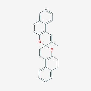 molecular formula C26H18O2 B080375 2-methyl-3,3'-spirobi[benzo[f]chromene] CAS No. 10318-38-4